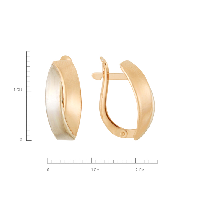 Серьги из золота 585 пробы