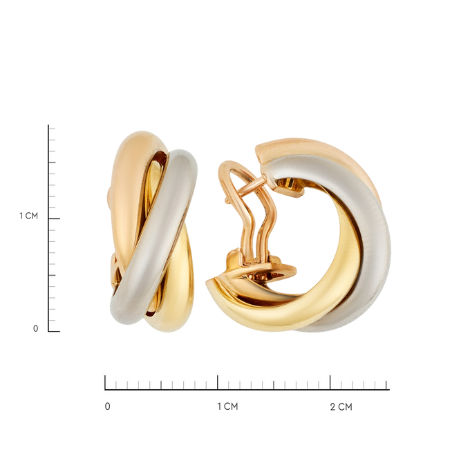 Серьги из золота 750 пробы, Л 2812 7508 за 270000