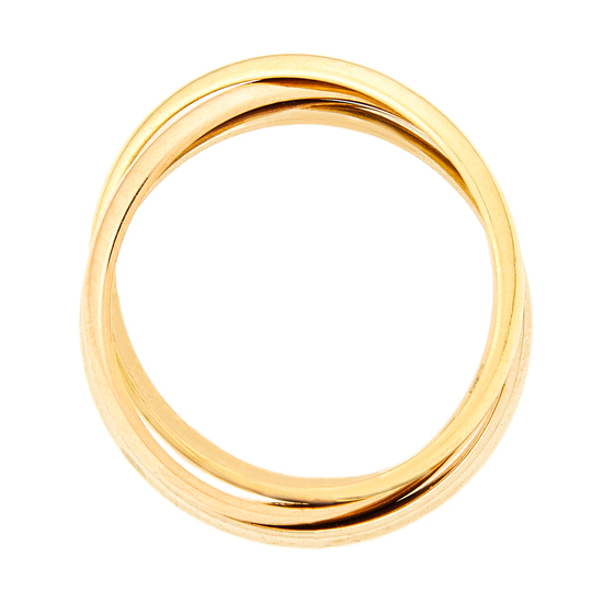 Кольцо из комбинированного золота 750 пробы, Л28092107 за 93000