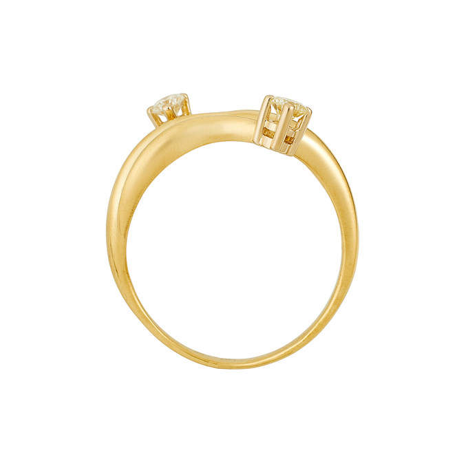 Кольцо из золота 750 пробы c бриллиантами, Л 2911 9543 за 92750