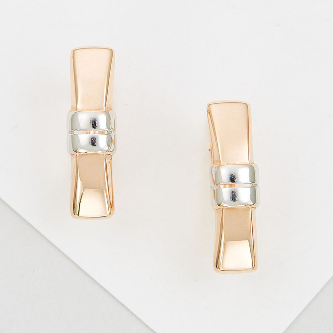 Серьги из красного золота 585 пробы