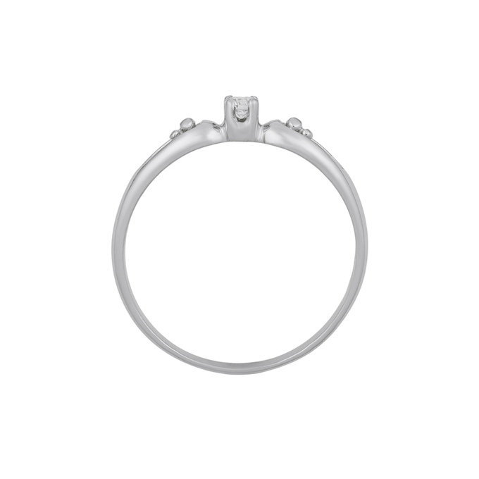 Кольцо из золота 585 пробы c бриллиантом, Л 2508 9857 за 22000