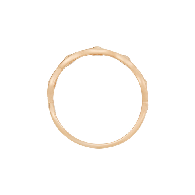 Кольцо из золота 585 пробы c фианитами, Л 5405 9162 за 13600