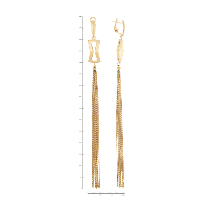Серьги из золота 585 пробы, К 0000 3522 за 72500