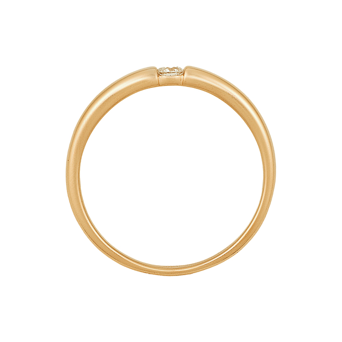 Кольцо из золота 585 пробы c бриллиантом, Л 3309 4169 за 20000