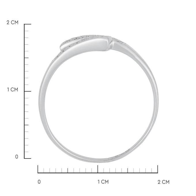 Кольцо из золота 585 пробы c бриллиантами, Л 6402 5427 за 43120