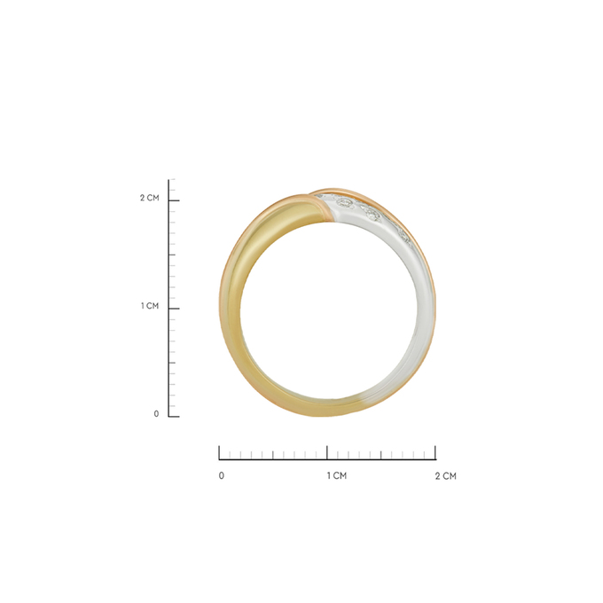 Кольцо из золота 750 пробы c бриллиантами, Л 7601 6727 за 103200
