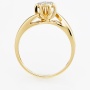 Кольцо из комбинированного золота 585 пробы c 7 бриллиантами Л28070115 фото 3