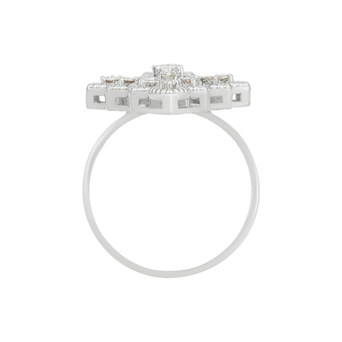 Кольцо из золота 750 пробы c бриллиантами, Л 3706 5876 за 80500