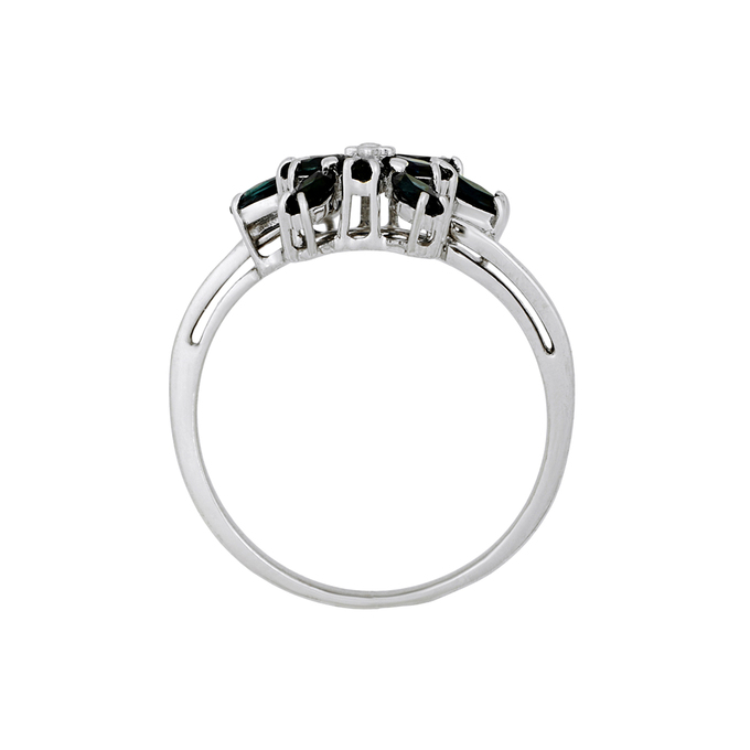 Кольцо из золота 585 пробы c сапфирами, Л 2812 2363 за 34000