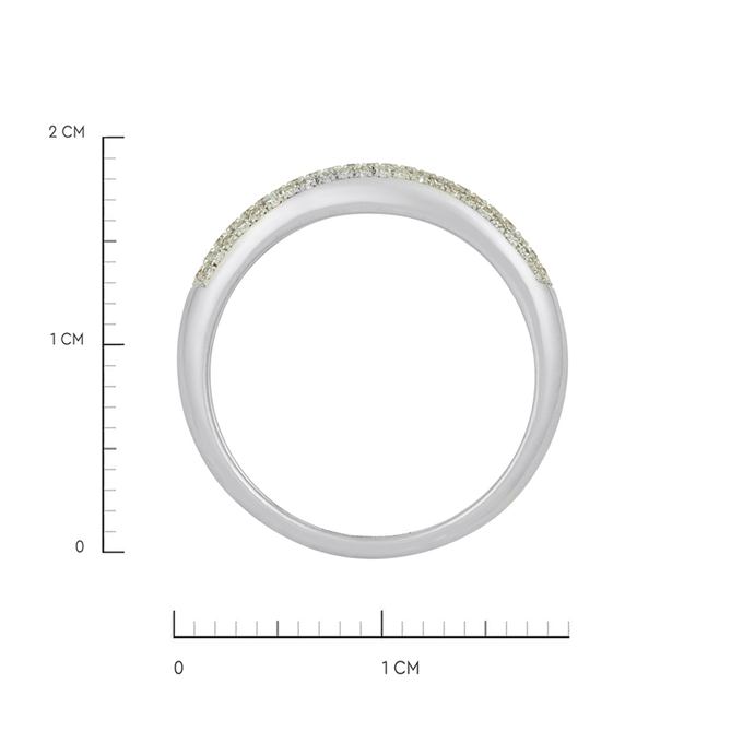 Кольцо из золота 585 пробы c бриллиантами, Л 2212 1686 за 27200