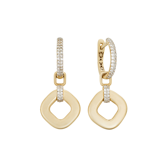 Серьги из золота 585 пробы c фианитами, К 0000 3294 за 38400