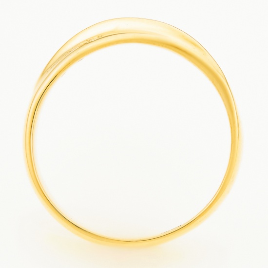 Кольцо из желтого золота 750 пробы c 6 бриллиантами, Л47086399 за 40530