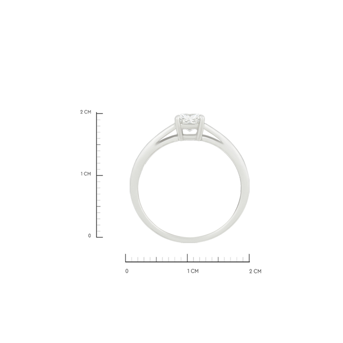 Кольцо из золота 585 пробы c бриллиантами, Л 1911 8670 за 120000