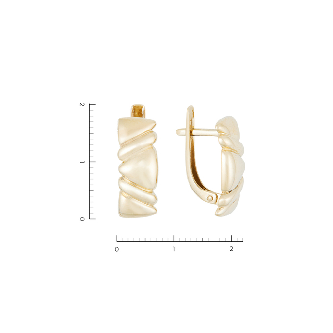 Серьги из золота 585 пробы