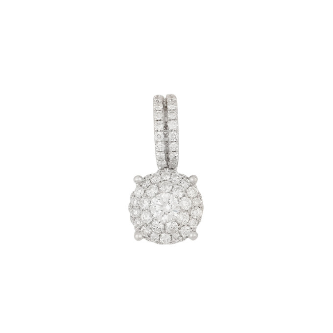 Подвеска из золота 750 пробы c бриллиантами, Л 2414 6047 за 75000