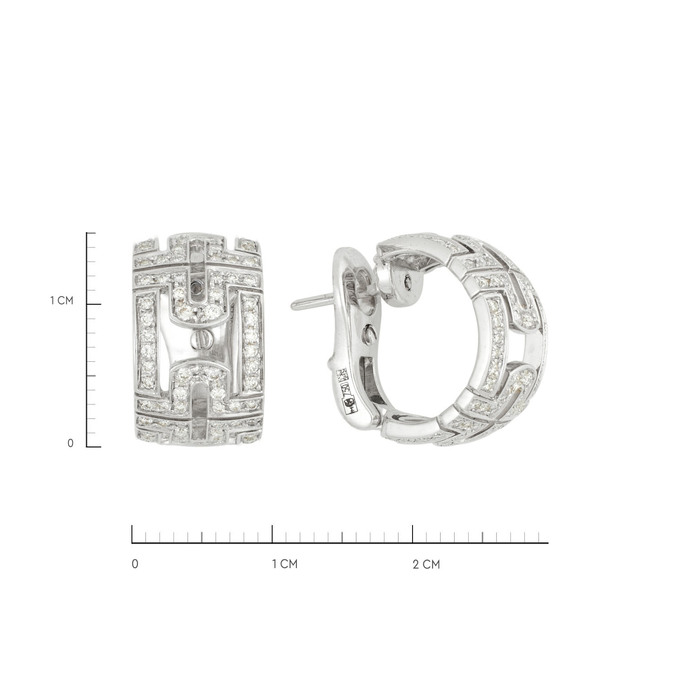 Серьги Bvlgari Parentesi