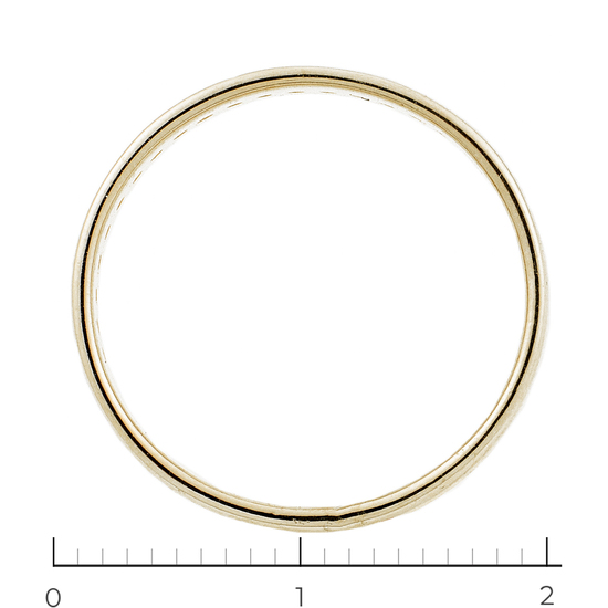 Кольцо из комбинированного золота 585 пробы c 19 бриллиантами, Л16148561 за 17700