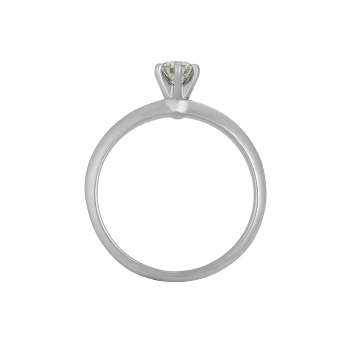 Кольцо из золота 585 пробы c бриллиантом, Л 4306 6229 за 38000