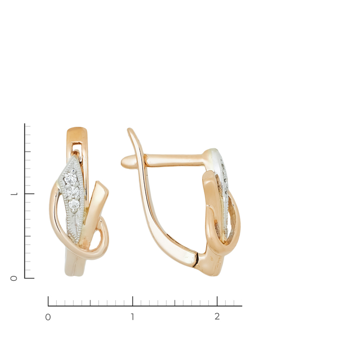 Серьги с бриллиантами, К 0000 0390 за 45800