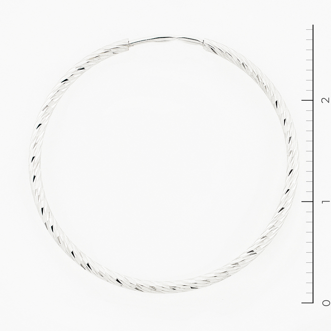 Серьги из белого золота 585 пробы