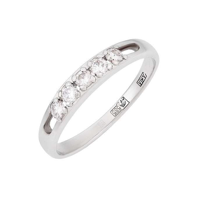 Кольцо из золота 585 пробы c бриллиантами, Л 5104 2348 за 42800