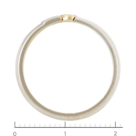 Кольцо из комбинированного золота 585 пробы, Л24141569 за 12200