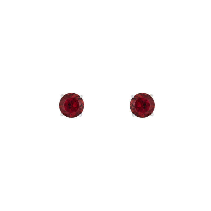 Серьги из золота 585 пробы c гранатами, Л 2912 3476 за 10960