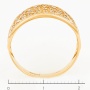 Кольцо из комбинированного золота 585 пробы Л35058803 фото 4