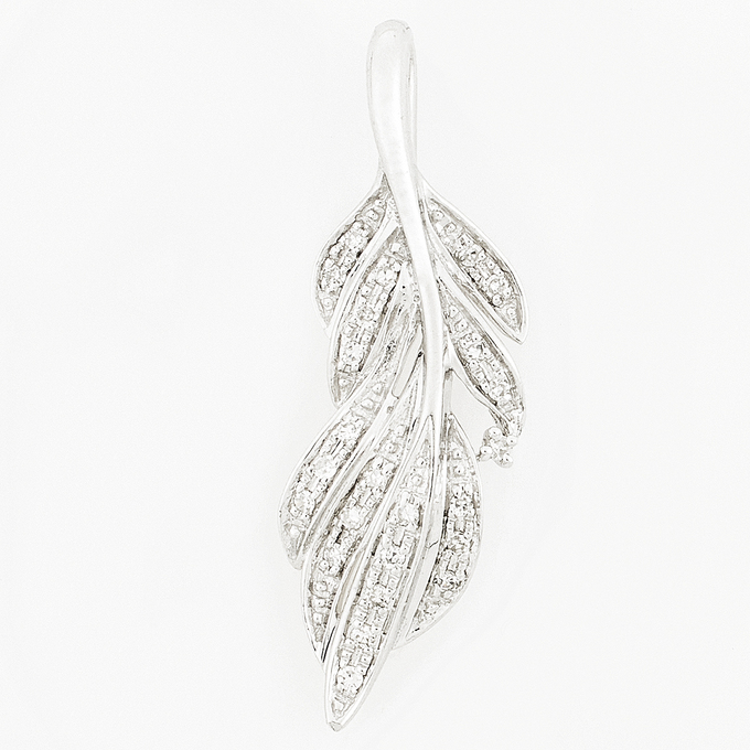 Подвеска из золота 585 пробы c бриллиантами, Л 5404 8453 за 14320