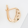 Серьги из красного золота 585 пробы