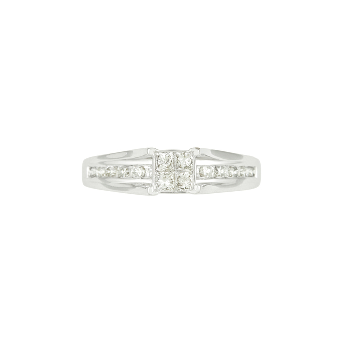 Кольцо из золота 585 пробы c бриллиантами, Л 2811 8811 за 64000