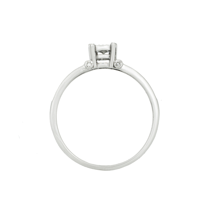 Кольцо из золота 585 пробы c бриллиантами, Л 7001 0654 за 31600