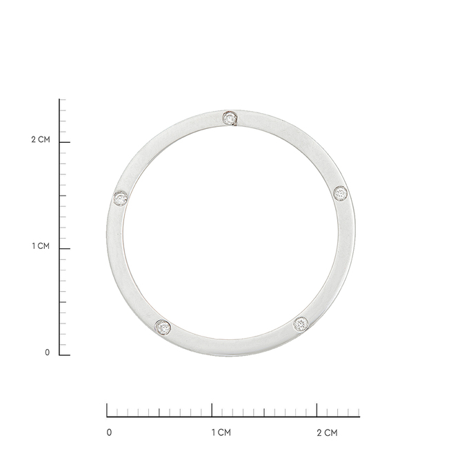 Кольцо из золота 585 пробы c бриллиантами, Л 0911 3363 за 70500