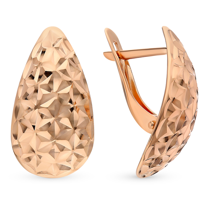 Серьги из золота 585 пробы