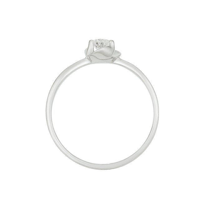 Кольцо из золота 585 пробы c бриллиантом, Л 5104 1317 за 49840