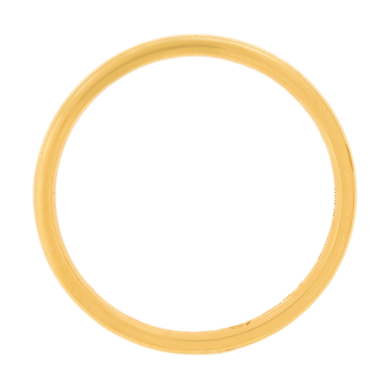 Кольцо обручальное из желтого золота 750 пробы c 1 бриллиантом, Л28092741 за 65000