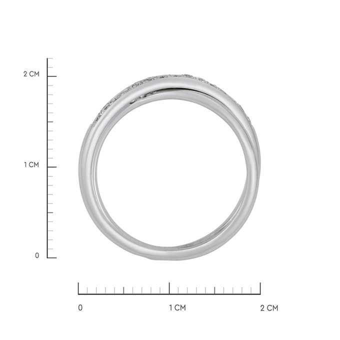 Кольцо из золота 750 пробы c бриллиантами, Л 3309 6939 за 69500