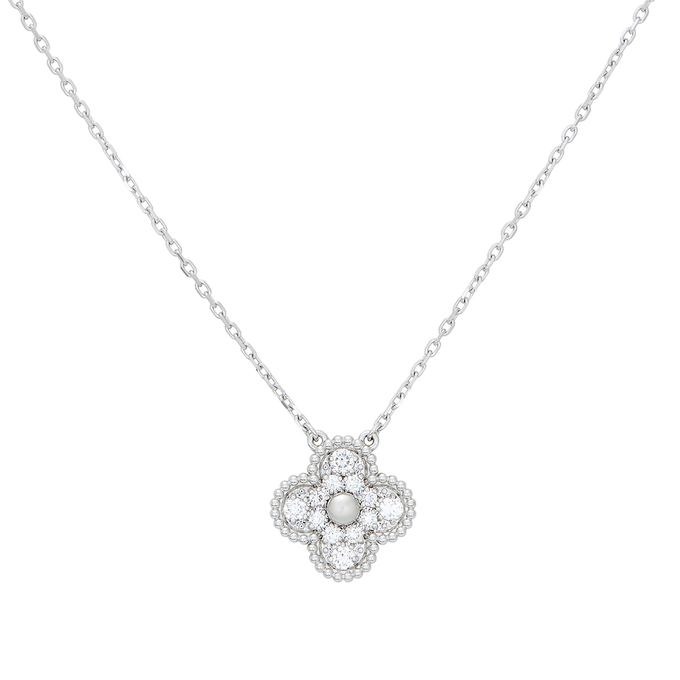 Колье из золота 750 пробы c бриллиантами