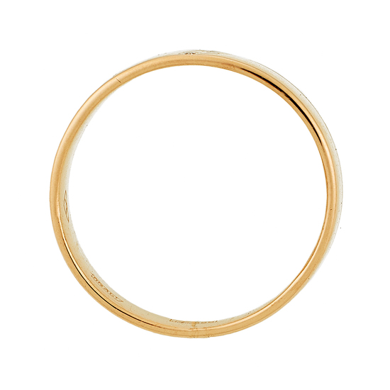 Кольцо из комбинированного золота 585 пробы c 3 бриллиантами, Л06158301 за 9675