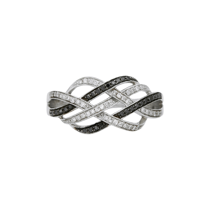 Кольцо из золота 585 пробы c бриллиантами, Л 5703 8523 за 47120