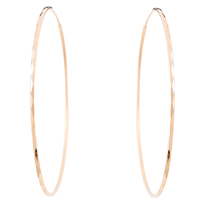 Серьги из красного золота 585 пробы