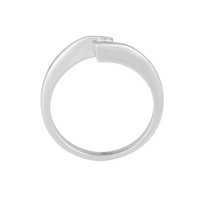 Кольцо из золота 585 пробы c бриллиантом