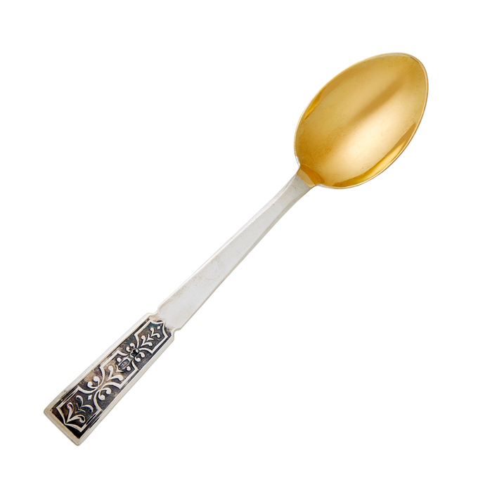 Ложка из серебра 875 пробы, Л 7102 4203 за 5200