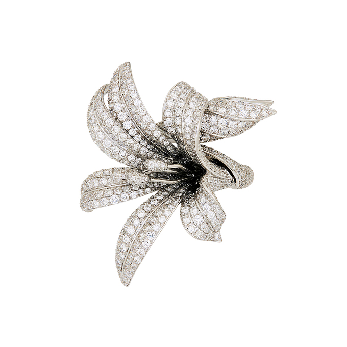 Кольцо из золота 585 пробы c бриллиантами, Л 2812 4565 за 276000