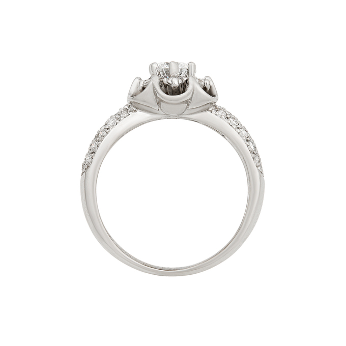 Кольцо из золота 750 пробы c бриллиантами, Л 4805 5612 за 220500