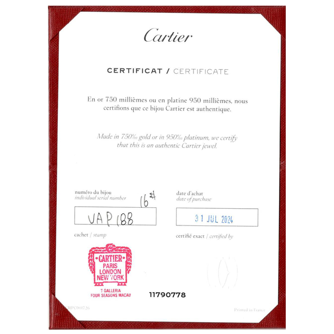 Браслет Cartier Juste un Clou, Л 2812 1640 за 585000