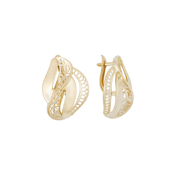 Серьги из золота 585 пробы