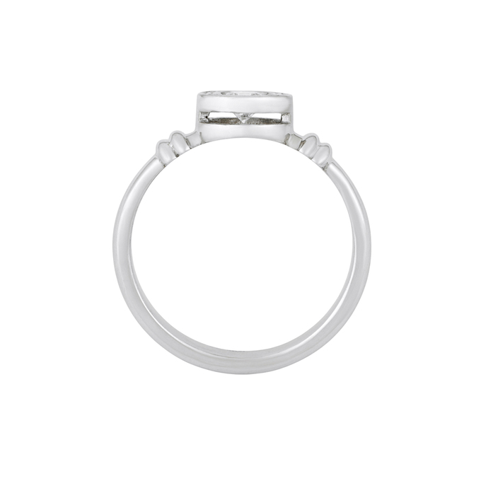 Кольцо из золота 585 пробы c бриллиантом, Л 2808 6750 за 69600