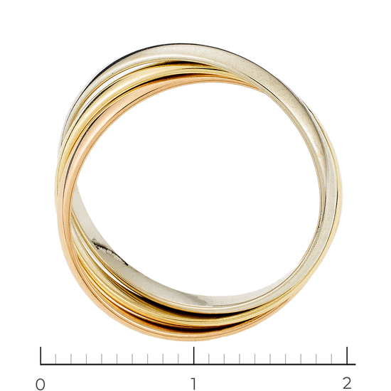 Кольцо из комбинированного золота 585 пробы, Л73017489 за 19670
